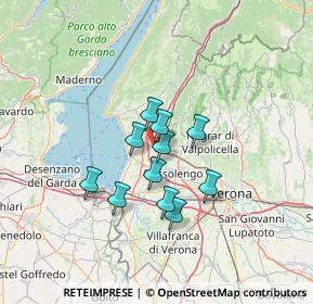 Mappa Via dei Marmisti, 37010 Pastrengo VR, Italia (9.52636)