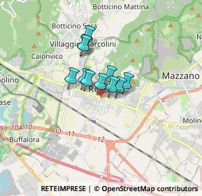 Mappa Via Antonio Gramsci, 25086 Rezzato BS, Italia (0.95727)