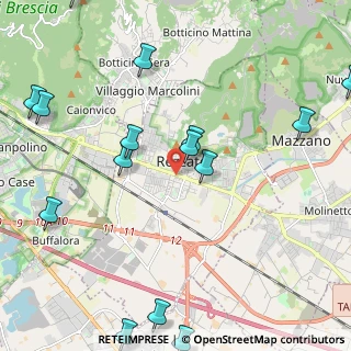 Mappa Via Antonio Gramsci, 25086 Rezzato BS, Italia (2.97375)