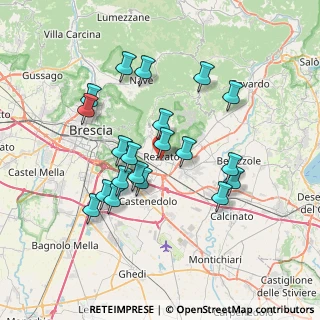 Mappa Via Antonio Gramsci, 25086 Rezzato BS, Italia (6.6315)