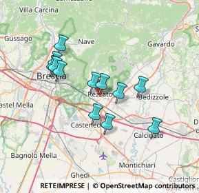 Mappa Via Antonio Gramsci, 25086 Rezzato BS, Italia (6.02583)