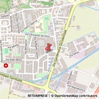 Mappa Via Aldo Moro, 43, 25086 Rezzato, Brescia (Lombardia)