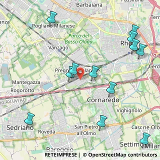 Mappa Via Ticino, 20010 Pregnana Milanese MI, Italia (2.63417)