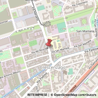 Mappa Via Adriano Publio Elio, 11, 20128 Milano, Milano (Lombardia)