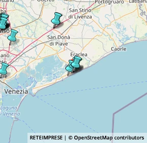 Mappa Via Goffredo Mameli, 30016 Jesolo VE, Italia (24.7655)