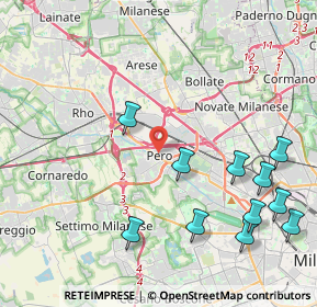 Mappa Via della Pace, 20016 Pero MI, Italia (4.97091)