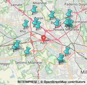 Mappa Via della Pace, 20016 Pero MI, Italia (4.4675)