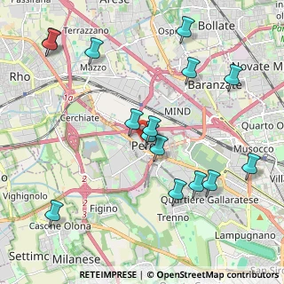Mappa Via della Pace, 20016 Pero MI, Italia (2.306)