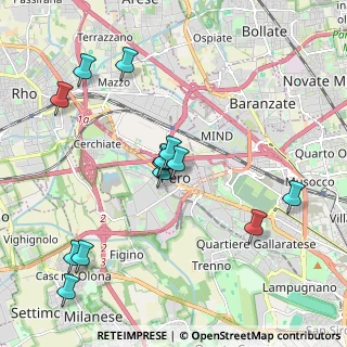 Mappa Via della Pace, 20016 Pero MI, Italia (2.12538)
