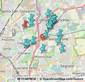 Mappa Cascina Gobba, 20132 Milano MI, Italia (1.5085)