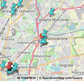 Mappa Cascina Gobba, 20132 Milano MI, Italia (3.3625)