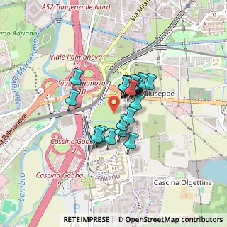Mappa Cascina Gobba, 20132 Milano MI, Italia (0.26429)