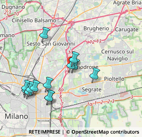 Mappa Cascina Gobba, 20132 Milano MI, Italia (3.88692)