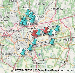 Mappa Cascina Gobba, 20132 Milano MI, Italia (5.90294)