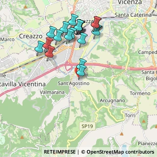 Mappa Via Galileo Galilei, 36057 Arcugnano VI, Italia (2.115)