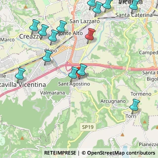 Mappa Via Galileo Galilei, 36057 Arcugnano VI, Italia (3.195)