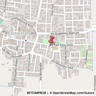 Mappa Via XXV Aprile, 22, 25030 Castrezzato, Brescia (Lombardia)