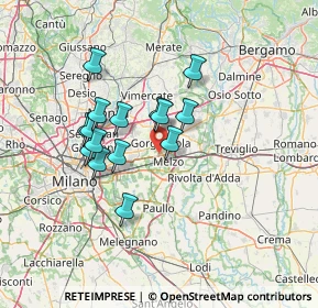Mappa Via Cascina San Moro, 20051 Cassina de' Pecchi MI, Italia (11.26133)