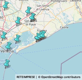 Mappa Via Vittorio Veneto, 30016 Lido di Jesolo VE, Italia (17.55462)