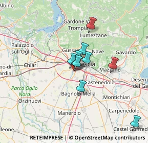 Mappa Via Francesco Perotti, 25126 Brescia BS, Italia (18.675)