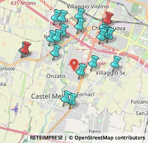 Mappa Via Francesco Perotti, 25126 Brescia BS, Italia (2.028)