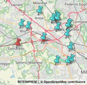 Mappa Via Maria Cristina, 20016 Pero MI, Italia (4.28118)