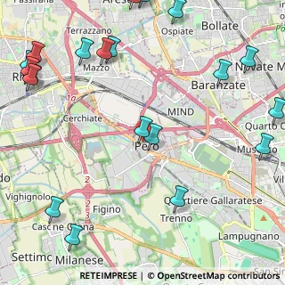 Mappa Via Maria Cristina, 20016 Pero MI, Italia (3.1935)