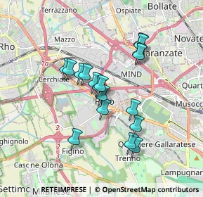 Mappa Via Maria Cristina, 20016 Pero MI, Italia (1.41)
