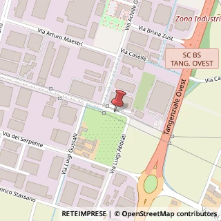 Mappa Via Francesco Perotti, 5, 25125 Brescia, Brescia (Lombardia)