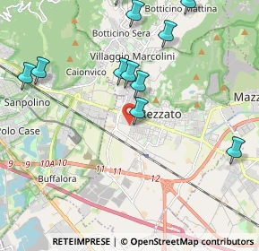 Mappa Via Giovanni Prati, 25086 Rezzato BS, Italia (2.32636)