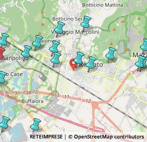 Mappa Via Giovanni Prati, 25086 Rezzato BS, Italia (2.9425)