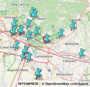 Mappa Via Giovanni Prati, 25086 Rezzato BS, Italia (9.195)