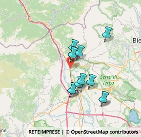 Mappa Piazza Germano Germanetti, 10013 Borgofranco d'Ivrea TO, Italia (5.69)