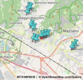 Mappa Via Europa, 25086 Rezzato BS, Italia (1.64)