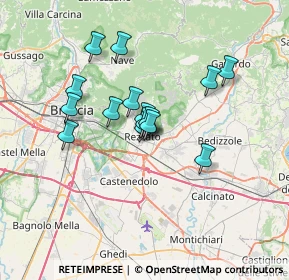 Mappa Via Europa, 25086 Rezzato BS, Italia (5.28667)