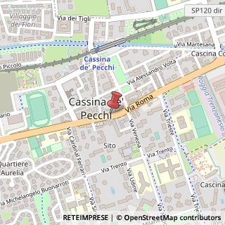Mappa Via Roma, 55, 20060 Cassina de' Pecchi, Milano (Lombardia)