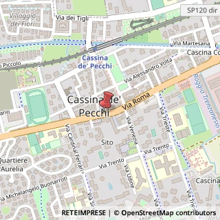 Mappa Via Roma, 64, 20060 Cassina de' Pecchi, Milano (Lombardia)