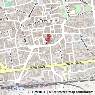 Mappa Via San Martino, 9, 24047 Treviglio, Bergamo (Lombardia)
