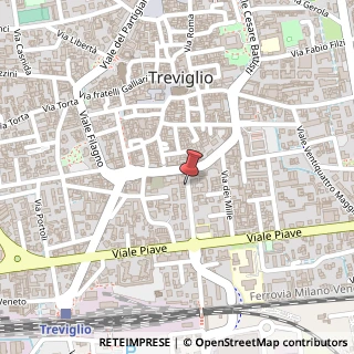 Mappa Via Antonio Locatelli, 4, 24047 Treviglio, Bergamo (Lombardia)