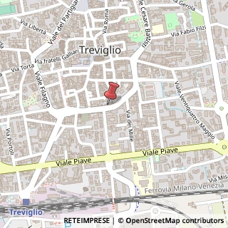 Mappa Viale Oriano, 12, 24047 Treviglio, Bergamo (Lombardia)