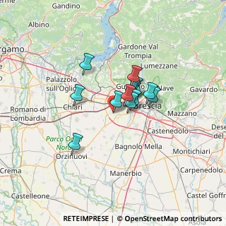 Mappa Via Giovanni XXIII, 25039 Travagliato BS, Italia (8.35)