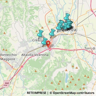 Mappa Viale della Siderurgia, 36100 Vicenza VI, Italia (3.79429)
