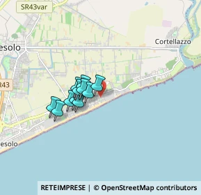 Mappa Via Flavio Gioia, 30016 Lido di Jesolo VE, Italia (1.12)