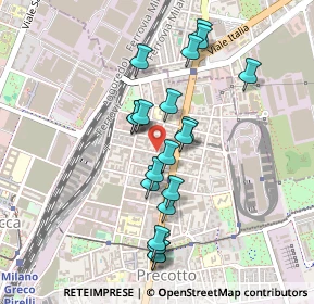 Mappa Via Privata Alfredo Soffredini, 20100 Milano MI, Italia (0.414)