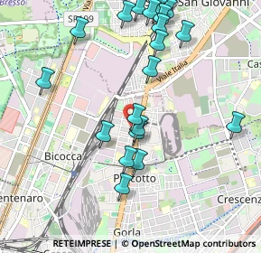 Mappa Via Privata Alfredo Soffredini, 20100 Milano MI, Italia (1.08)