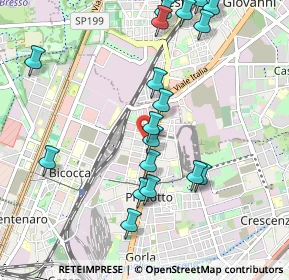 Mappa Via Privata Alfredo Soffredini, 20100 Milano MI, Italia (1.1635)