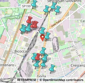 Mappa Via Privata Alfredo Soffredini, 20100 Milano MI, Italia (0.978)