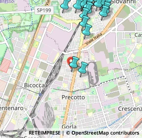 Mappa Via Privata Alfredo Soffredini, 20100 Milano MI, Italia (1.4205)