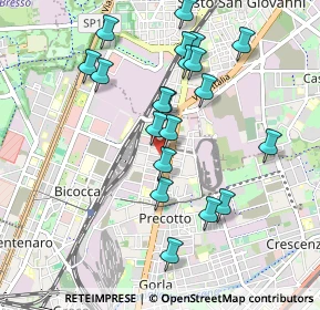 Mappa Via Privata Alfredo Soffredini, 20100 Milano MI, Italia (0.925)