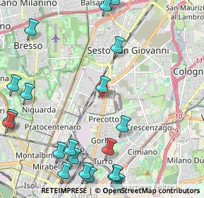 Mappa Via Privata Alfredo Soffredini, 20100 Milano MI, Italia (2.963)